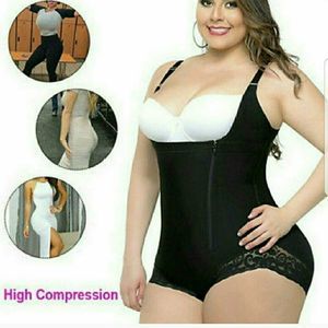 Women Compression Full Body Shaper Tight Strappy U